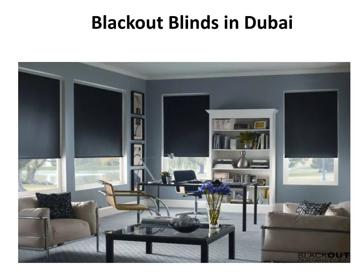 blackout blinds in dubai