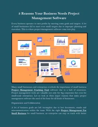 3 reasons your business needs project management