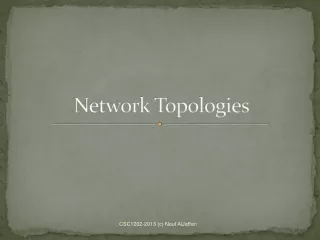 ppt on network topology