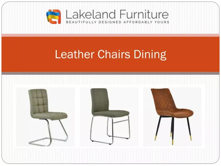 leather chairs dining