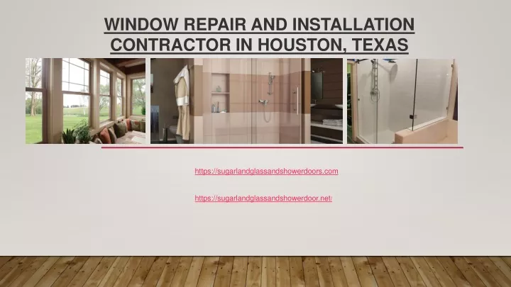 window repair and installation contractor