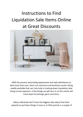buy liquidation furniture Vero