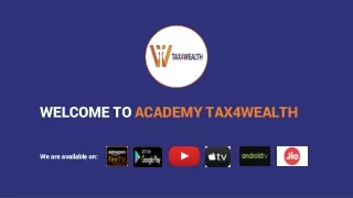 job oriented courses for commerce graduates | Academy tax4wealth