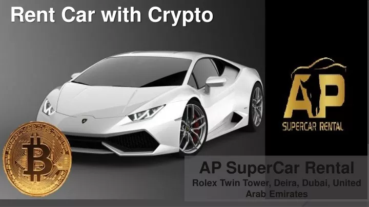 rent car with crypto