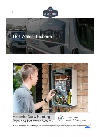 Hot Water Brisbane
