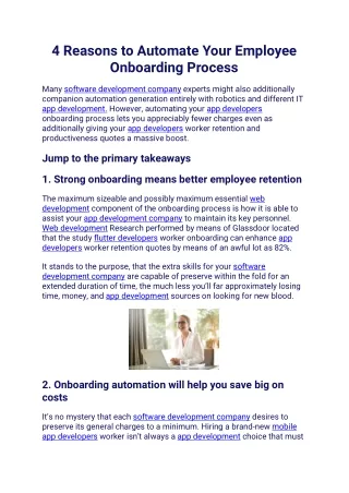 4 Reasons to Automate Your Employee Onboarding Process