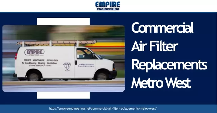 commercial air filter replacements metro west