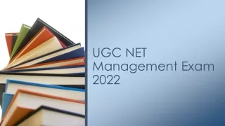 UGC NET Management Exam 2022