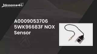 a0009053706 5wk96683f nox sensor