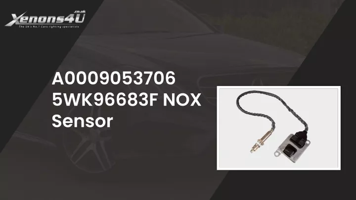 a0009053706 5wk96683f nox sensor