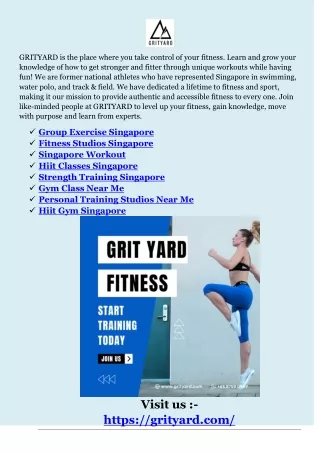 grityard is the place where you take control