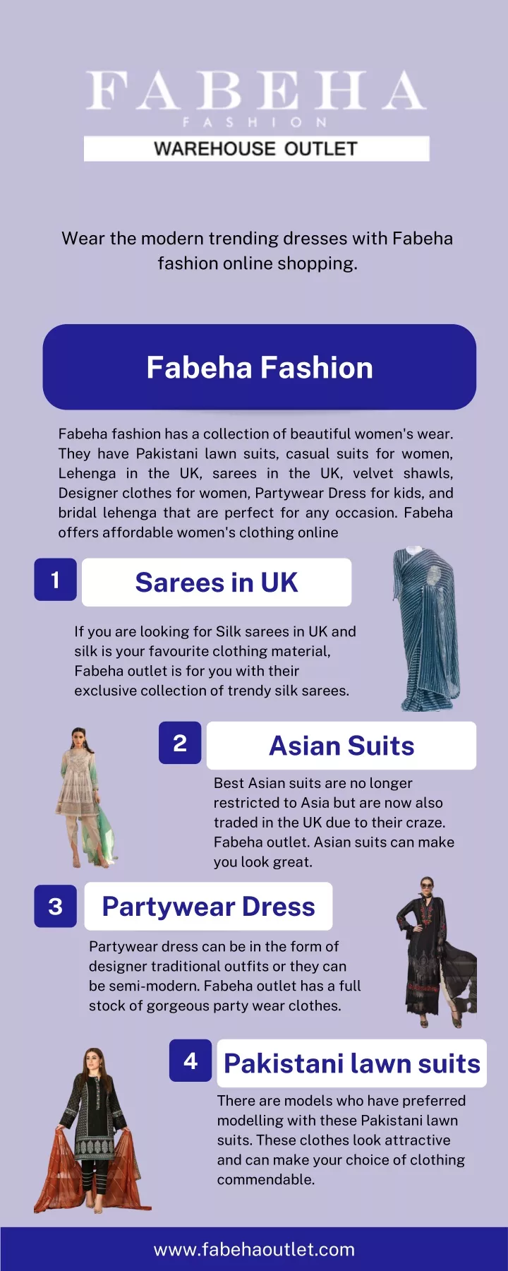 wear the modern trending dresses with fabeha