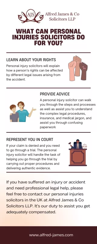 What Can Personal Injuries Solicitors Do For You