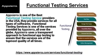 functional testing services