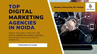 Top Digital Marketing Agencies in Noida