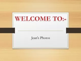 welcome to
