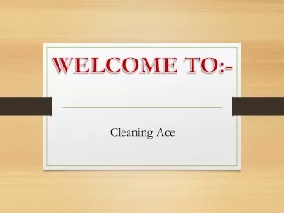 welcome to