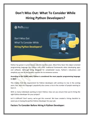 don t miss out what to consider while hiring