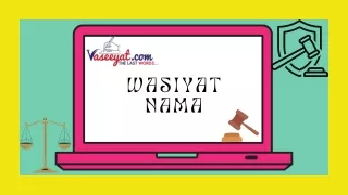 Best Wasiyat Nama planner in India | Berozgaaridur