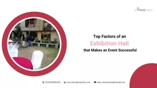 Top Factors of an Exhibition Hall that Makes an Event Successful