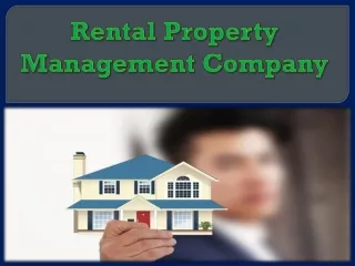Rental Property Management Company