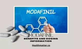Modafinil benefits and dosage