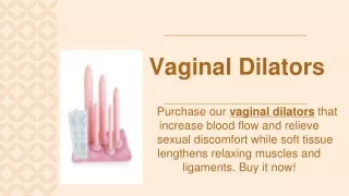 Vaginal Dilators