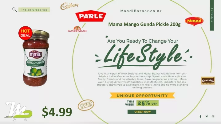 mama mango gunda pickle 200g