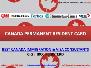 CANADA PERMANENT RESIDENT CARD