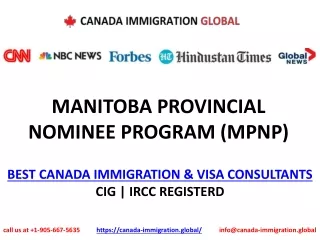 MANITOBA PROVINCIAL NOMINEE PROGRAM (MPNP) | Canada Immigration Global
