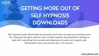 getting more out of self hypnosis downloads deal