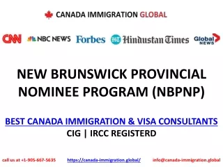NEW BRUNSWICK PROVINCIAL NOMINEE PROGRAM (NBPNP) | Canada Immigration Global