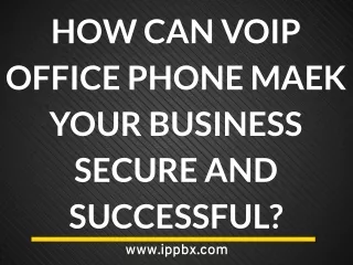 VoIP Office Phone