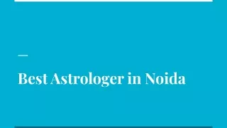 Best Astrologer in Noida
