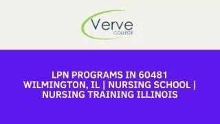 LPN Programs in 60481 Wilmington, IL  Nursing School  Nursing Training Illinois
