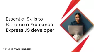 Essential Skills To Become a Freelance Express JS developer
