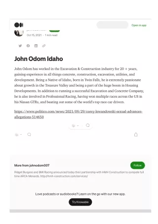 John Odom Boise