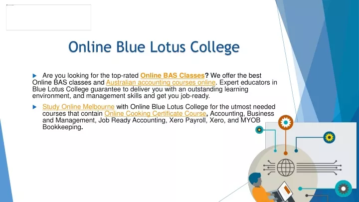 online blue lotus college