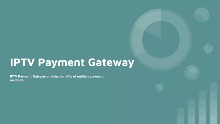 iptv payment gateway