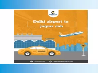 delhi airport to jaipur cab