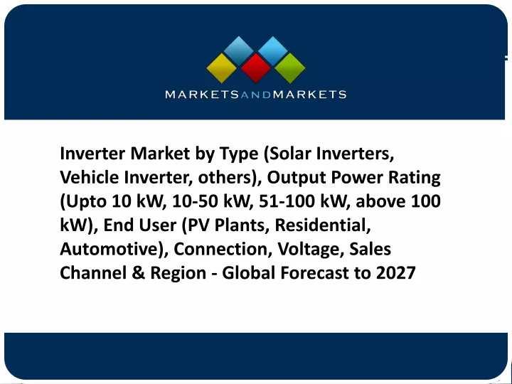 inverter market by type solar inverters vehicle