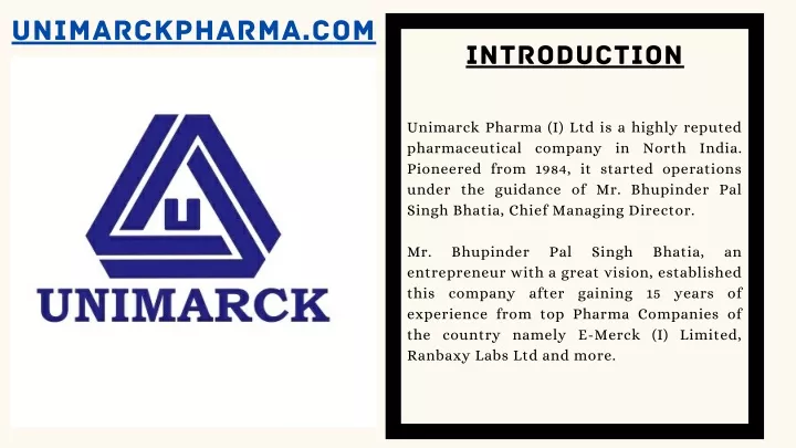 unimarckpharma com