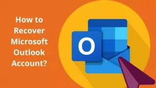 how to recover microsoft outlook account