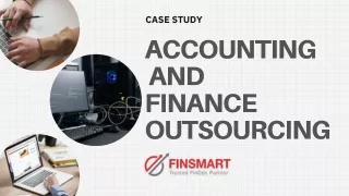 Accounting and Finance Outsourcing: A case study by Finsmart Solutions