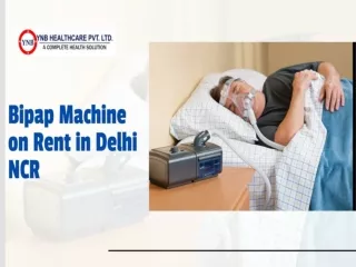 Bipap Machine On Rent In Delhi NCR