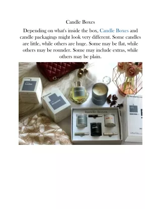 candle boxes
