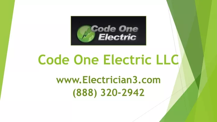 code one electric llc