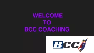 welcome to bcc coaching