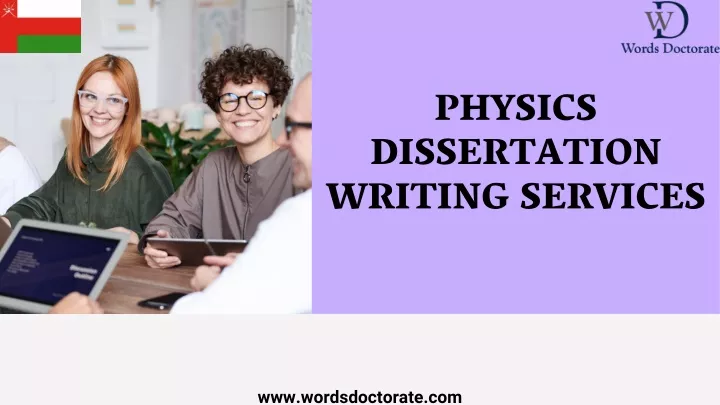 physics dissertation writing services