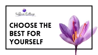 choose the best for yourself